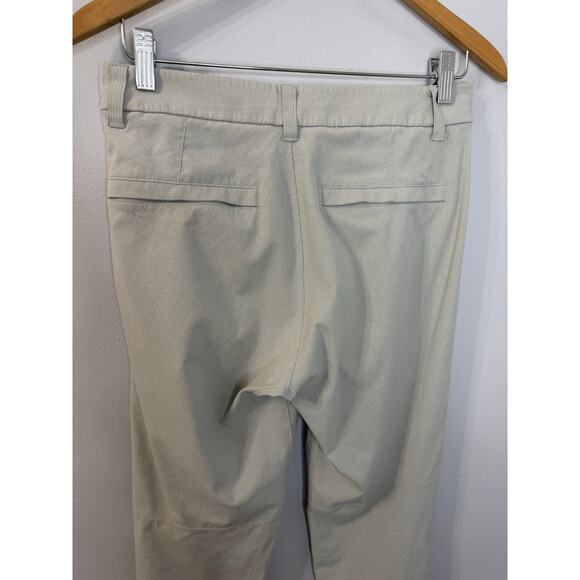 Lululemon Commission Slim-Fit Chino Pant Men's 28x30 Grey Stretch - Picture 4 of 7